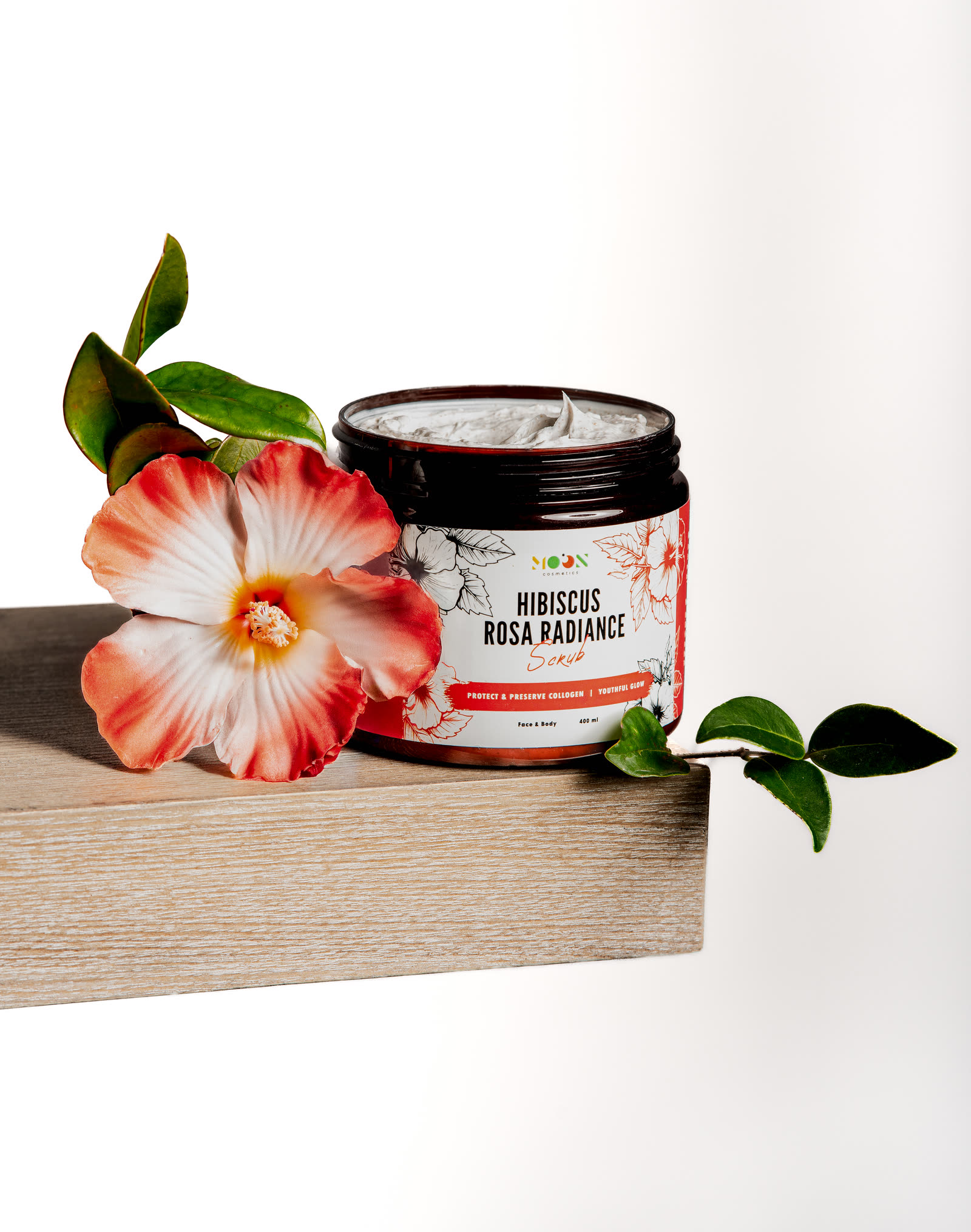 Moon Cosmetics, hibiscus rosa radiance